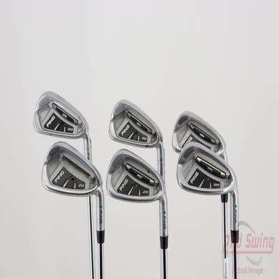 Ping I20 Iron Set 5-PW Ping CFS Steel Stiff Right Handed Green Dot 39.5in