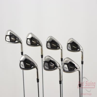 Callaway Rogue ST Max OS Iron Set 5-PW AW Stock Steel Shaft Steel Regular Right Handed 38.0in