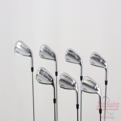 Titleist 2021 T100 Iron Set 4-PW True Temper AMT Tour White Steel X-Stiff Right Handed 38.0in