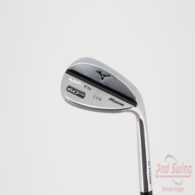 Mizuno MP T5 White Satin Wedge Lob LW 60° 6 Deg Bounce True Temper Dynamic Gold S200 Steel Wedge Flex Right Handed 35.5in