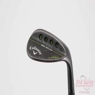 Callaway MD3 Milled Black S-Grind Wedge Sand SW 54° 10 Deg Bounce Grafalloy Prologic Graphite Wedge Flex Right Handed 35.25in