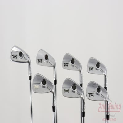 PXG 0317 ST Milled Blades Chrome Iron Set 4-PW Project X IO 6.0 Steel Stiff Right Handed 40.0in