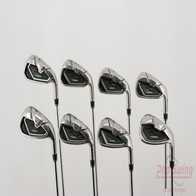 TaylorMade Rocketballz HP Iron Set 4-PW AW TM RBZ 65 Steel Regular Right Handed 38.5in