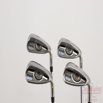 Ping 2016 G Iron Set 7-PW AWT 2.0 Steel Stiff Right Handed Yellow Dot 37.0in