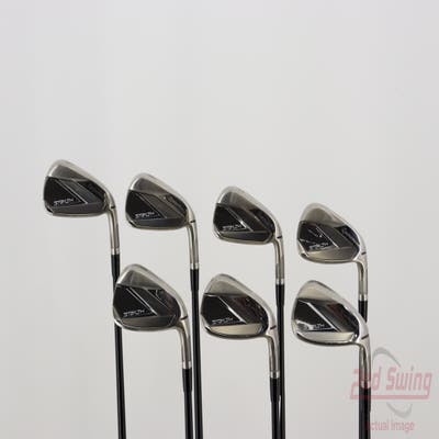 TaylorMade Stealth Iron Set 5-PW AW MCA Tenseii AV Blue AM2 Graphite Stiff Right Handed 38.0in