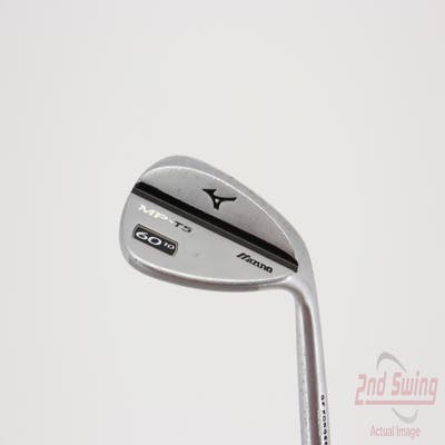 Mizuno MP T5 White Satin Wedge Lob LW 60° 10 Deg Bounce True Temper Dynamic Gold Steel Wedge Flex Right Handed 35.75in