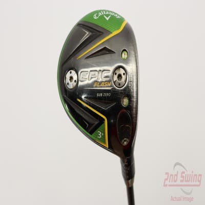 Callaway EPIC Flash Sub Zero Fairway Wood 3+ Wood 13.5° MCA Tensei AV Blue Raw 75 Graphite Stiff Right Handed 43.0in