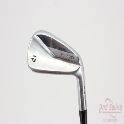 TaylorMade 2020 P770 Single Iron 6 Iron True Temper AMT Red S300 Steel Stiff Right Handed 38.5in