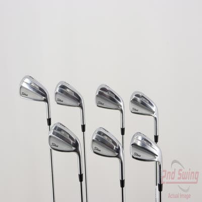 Titleist 2023 T150 Iron Set 4-PW Dynamic Gold AMT X100 Steel X-Stiff Right Handed 38.0in