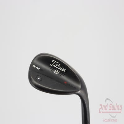 Titleist Vokey SM6 Jet Black Wedge Lob LW 60° 12 Deg Bounce K Grind SM6 BV Steel Wedge Flex Right Handed 35.0in