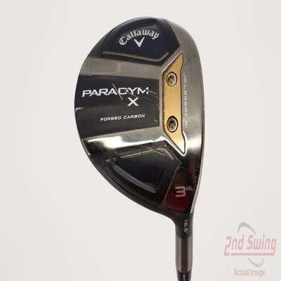 Callaway Paradym X Fairway Wood 3 Wood HL 16.5° Aldila Ascent Blue 40 Graphite Senior Right Handed 43.5in