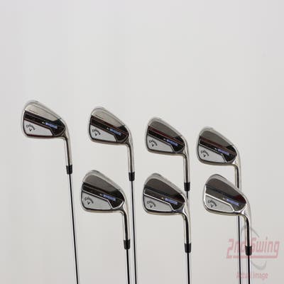 Callaway Paradym Ai Smoke Iron Set 5-PW AW True Temper Elevate MPH 95 Steel Regular Right Handed 38.75in