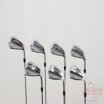 Titleist 2021 T100 Iron Set 4-PW Dynamic Gold AMT S300 Steel Stiff Right Handed 38.0in