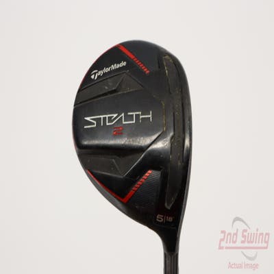 TaylorMade Stealth 2 Fairway Wood 5 Wood 5W 18° Fujikura Ventus Red TR 6 Graphite Stiff Right Handed 42.5in