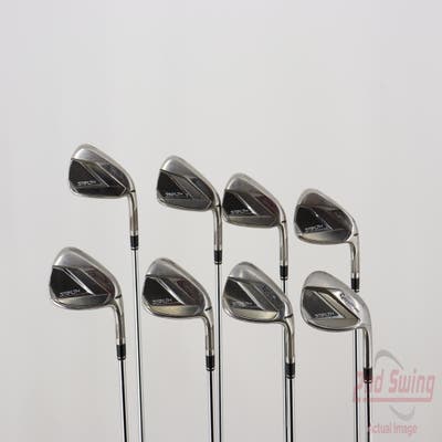 TaylorMade Stealth Iron Set 5-PW AW SW FST KBS MAX 85 Steel Regular Left Handed 38.5in