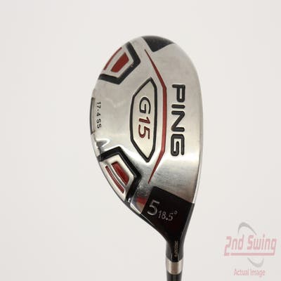 Ping G15 Fairway Wood 5 Wood 5W 18.5° Ping TFC 149F Graphite Stiff Right Handed 42.5in