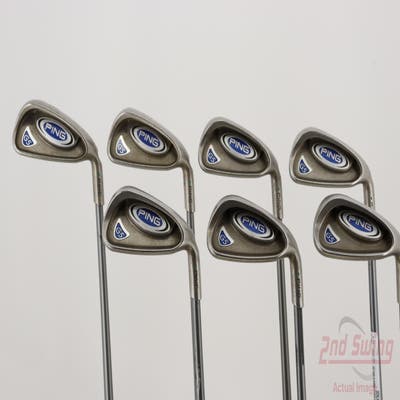 Ping G5 Iron Set 4-PW Ping TFC 100I Graphite Stiff Right Handed Green Dot 38.0in