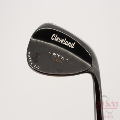 Cleveland 588 RTX 2.0 Black Satin Wedge Lob LW 60° Cleveland ROTEX Wedge Steel Wedge Flex Right Handed 35.25in