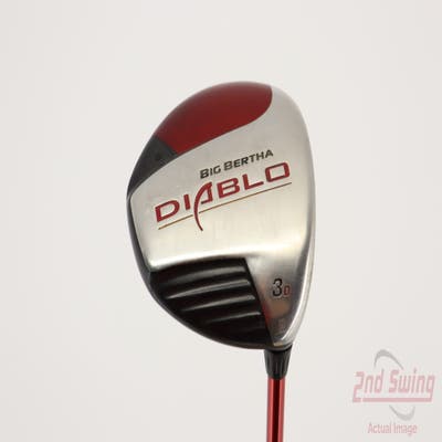 Callaway Big Bertha Diablo Fairway Wood 3 Wood 3W Callaway Big Bertha Diablo FW Graphite Regular Right Handed 43.0in