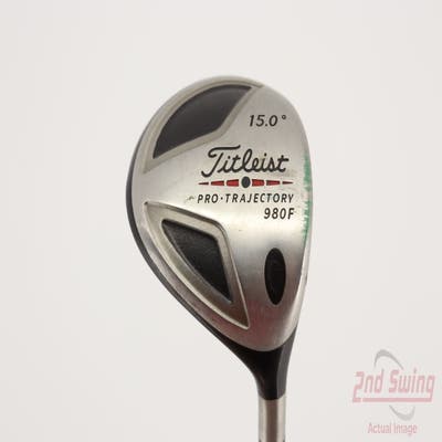 Titleist 980 F Fairway Wood 3 Wood 3W 15° Aldila NV 2KXV Green 75 Graphite Stiff Right Handed 42.75in