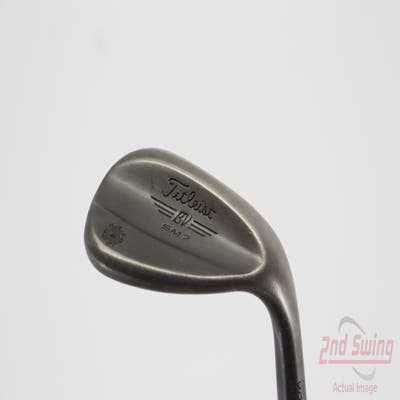 Titleist Vokey SM7 Jet Black Wedge Lob LW 60° 10 Deg Bounce S Grind SM7 BV Steel Wedge Flex Right Handed 35.0in