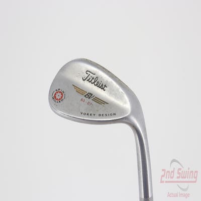 Titleist Vokey Spin Milled Wedge Lob LW 60° 7 Deg Bounce Titleist Vokey BV Steel Wedge Flex Right Handed 35.0in