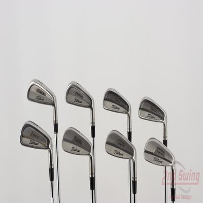 Titleist 735.CM Chrome Iron Set 3-PW Stock Steel Shaft Steel Stiff Right Handed 38.0in