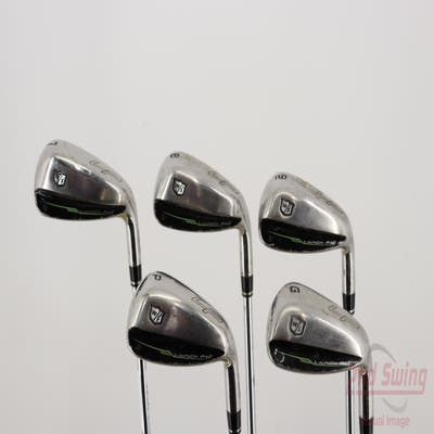 Wilson Staff Launch Pad 2 Iron Set 7-PW AW FST KBS Max Ultralite Steel Stiff Right Handed 37.0in