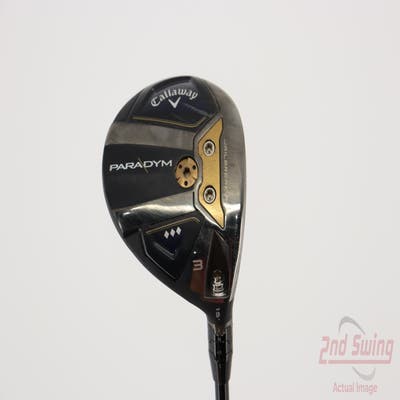 Callaway Paradym Triple Diamond Fairway Wood 3 Wood 3W 15° Mitsubishi Kai'li White 80 Graphite Stiff Right Handed 43.0in