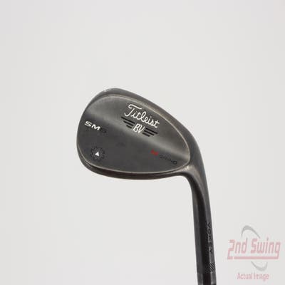 Titleist Vokey SM6 Jet Black Wedge Sand SW 54° 8 Deg Bounce M Grind SM6 BV Steel Wedge Flex Right Handed 35.25in