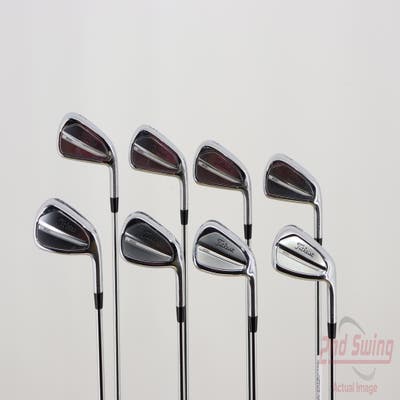 Titleist 2023 T200 Iron Set 4-PW AW FST KBS Tour Lite 95 Steel Regular Right Handed +2 Degrees Upright 38.5in