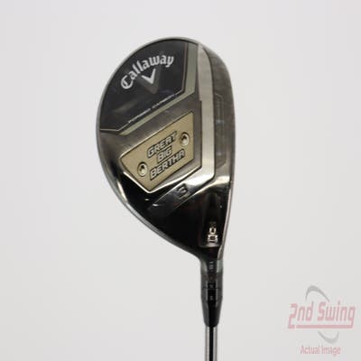 Callaway Great Big Bertha 23 Fairway Wood 3 Wood 3W 15° UST Helium Nanocore IP 50 Graphite Regular Right Handed 42.25in