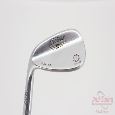 Titleist Vokey SM5 Tour Chrome Wedge Gap GW 50° 8 Deg Bounce F Grind True Temper Dynamic Gold S200 Steel Stiff Left Handed 35.25in