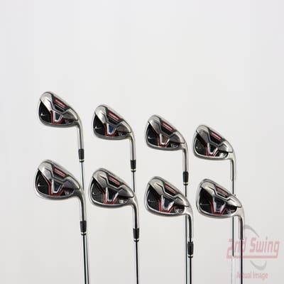 Nike Victory Red S Iron Set 4-PW AW True Temper Dynalite 90 Steel Stiff Right Handed 39.0in