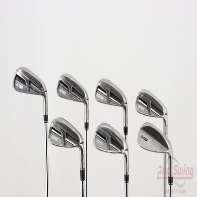 TaylorMade M5 Iron Set 5-PW AW True Temper XP 100 Steel Stiff Right Handed 38.75in