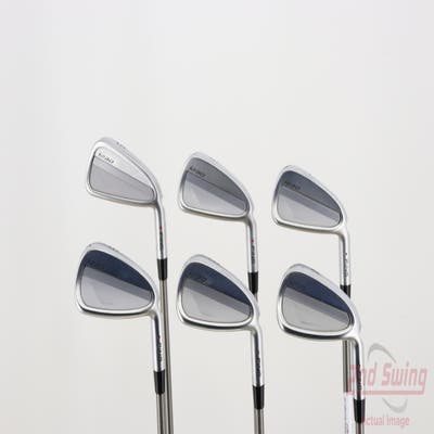 Ping i230 Iron Set 5-PW Aerotech SteelFiber i95cw Graphite Stiff Right Handed Red dot 38.25in