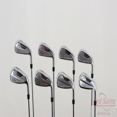 Titleist 2021 T200 Iron Set 4-PW AW Project X LZ 6.0 Steel Stiff Right Handed 38.5in