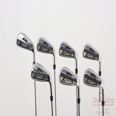 Titleist 712 AP2 Iron Set 4-PW Stock Steel Shaft Steel Stiff Right Handed 37.5in