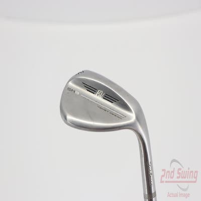 Titleist Vokey SM9 Tour Chrome Wedge Lob LW 62° 8 Deg Bounce M Grind Titleist Vokey BV Steel Wedge Flex Right Handed