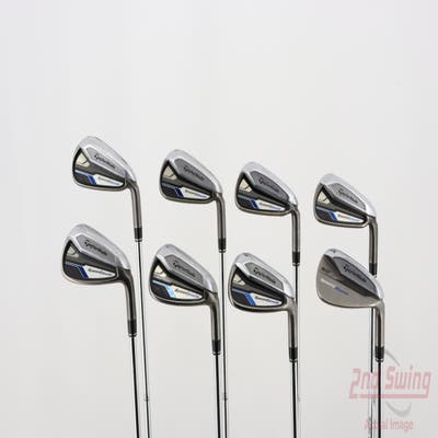 TaylorMade Speedblade Iron Set 4-PW AW True Temper Dynamic Gold S300 Steel Stiff Right Handed 38.0in