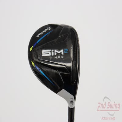 TaylorMade SIM2 MAX Fairway Wood 3 Wood 3W 15° Fujikura Ventus Blue 5 Graphite Regular Right Handed 43.5in