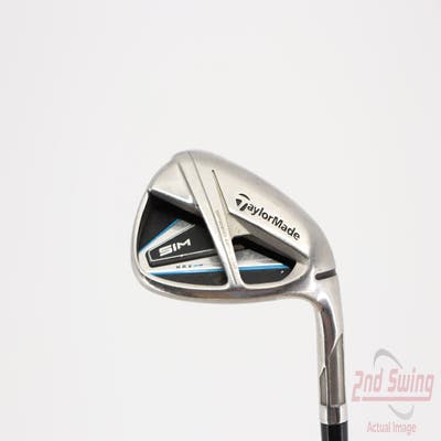 TaylorMade SIM MAX Single Iron Pitching Wedge PW Fujikura Ventus Blue 7 Graphite Stiff Right Handed 36.0in