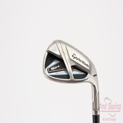 TaylorMade SIM MAX Single Iron Pitching Wedge PW Fujikura Ventus Blue 7 Graphite Stiff Right Handed 36.0in