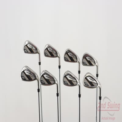 Callaway Mavrik Iron Set 4-PW AW Dynalite Gold XP R300 Steel Regular Right Handed 38.0in