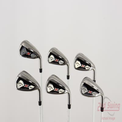 Callaway 2013 X Hot Iron Set 6-PW AW Callaway X Hot Graphite Graphite Senior Right Handed 38.25in