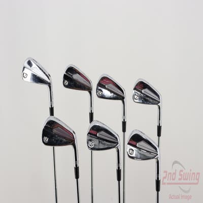 Wilson Staff 2024 Staff Model Blade Iron Set 4-PW Dynamic Gold Mid 115 Steel Stiff Right Handed 38.0in