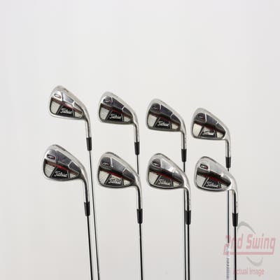 Titleist 710 AP1 Iron Set 4-PW GW Stock Steel Shaft Steel Stiff Right Handed 38.0in