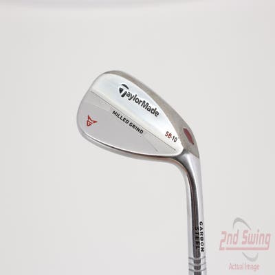 TaylorMade Milled Grind Satin Chrome Wedge Lob LW 60° 10 Deg Bounce Project X 6.5 Steel X-Stiff Right Handed 35.75in