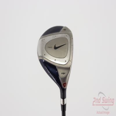 Nike T-40 Oversize Fairway Wood 5 Wood 5W 19° Stock Graphite Shaft Graphite Stiff Right Handed 42.5in