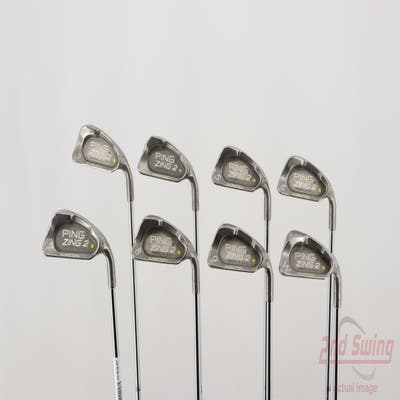 Ping Zing 2 Iron Set 3-PW Dynalite Gold SL S300 Steel Stiff Right Handed 38.5in